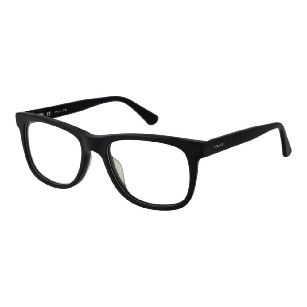 Police Black Cellulose Acetate Glasses Men's (Frames)